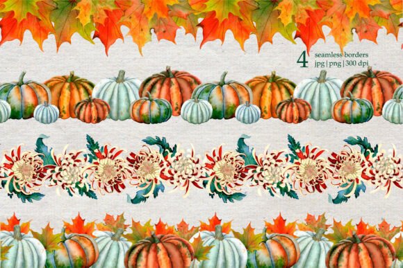 Autumn’s Watercolor Borders: A Practical Evaluation for Designers