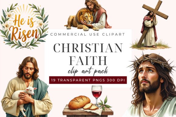 Christian Faith Clipart PNG: Elevating Digital Ministry and Creative Design