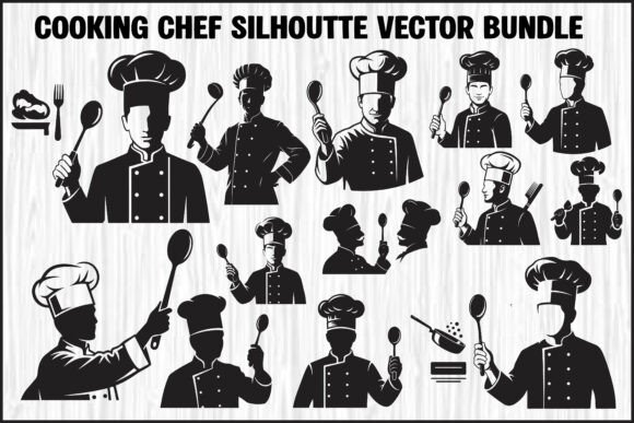 Cooking Chef Silhouette Vector Bundle: A Practical Review for Designers and Food Businesses