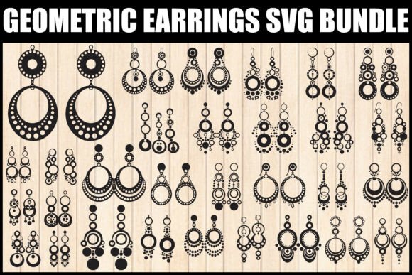 Designing the Future of Handmade Jewelry with the Geometric Earrings SVG Bundle