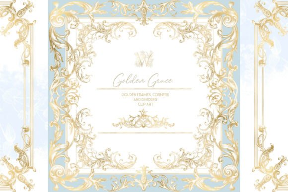 Elegant Ornamental Wedding Frame Clipart: A Guide to Luxury Digital Design Elements