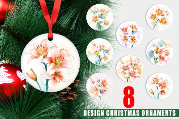 Elevate Designs with Ornament Spring Lilies