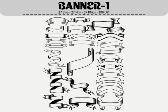 Elevating Brand Aesthetics: The Strategic Value of Vintage Banner Clipart in Modern Design