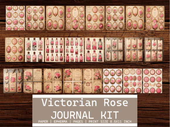 Embracing the Nostalgia of Victorian Rose Tags and Vintage Junk Journaling