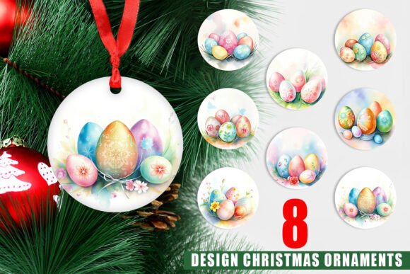 Evaluating Pastel Easter Egg Ornament Designs for Holiday Decor