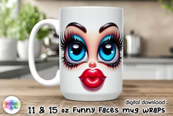 Evaluating the 3D Funny Face Mug Wrap for Sarcastic and Playful Designs