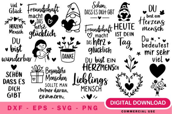 German Best Friends SVG Bundle: Crafting Meaningful Connections with Precision