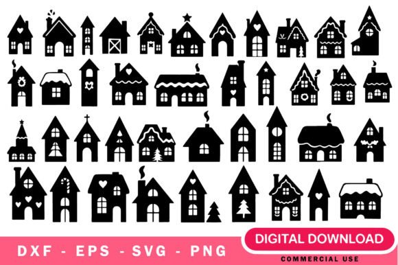 Houses Plotter Files Svg and House Clipart: A Guide for Creators