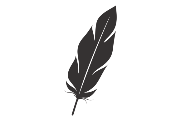 Integrating Feather Black Silhouette and Feathering Bird Assets into Professional Design Workflows