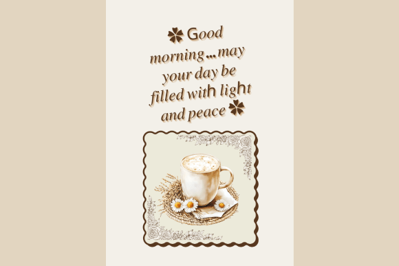 Morning Light Peace Quote Art: Cultivating Serenity in Your Daily Routine