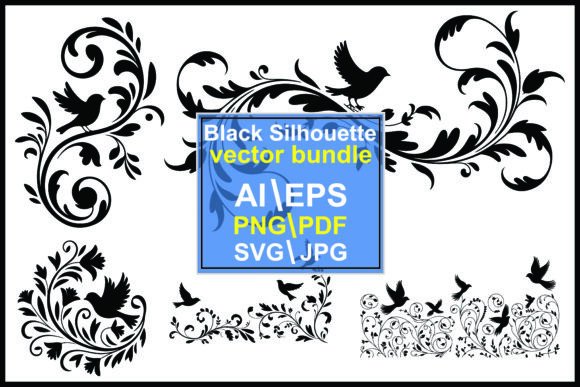 Silhouette Bird Floral Patterns: A Creative Guide