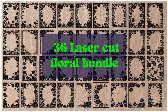 Unlocking Creative Potential with a Comprehensive Laser Cut Floral Bundle
