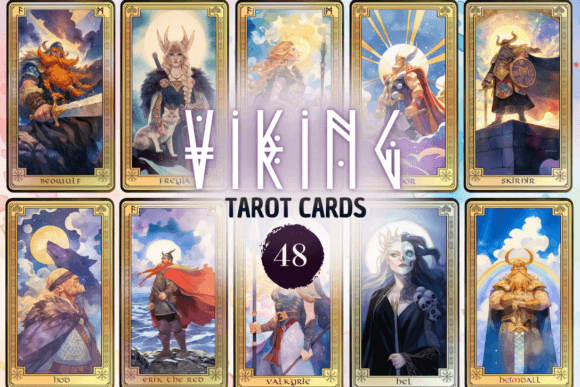 Viking Tarot Cards - 48 PNG Clipart: A Guide to Quality and Usage
