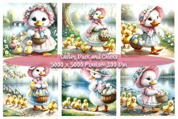 Vintage Easter Duck Chicks: A Spring Design Guide