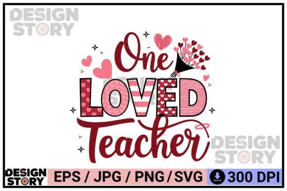 Why One Loved Teacher Heart Typography Art Stands Out for Meaningful Gifts